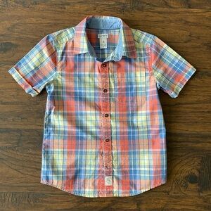 Carter's, Boys, Button Down Shirt, Plaid, Size 6